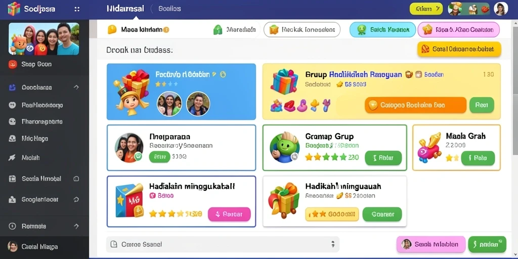 Menu pilihan yang mudah digunakan.