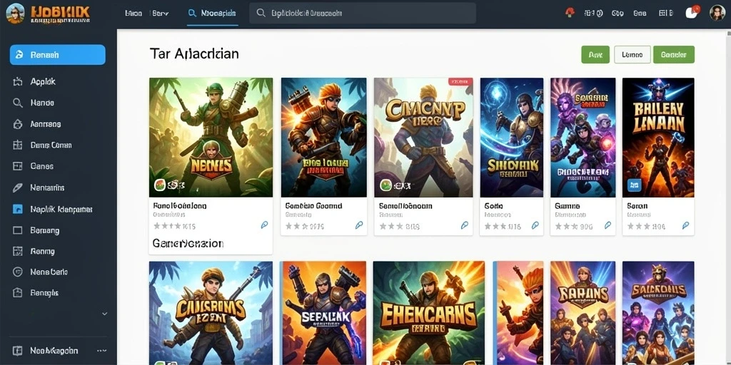 Tampilan gameplay yang seru dan dinamis.