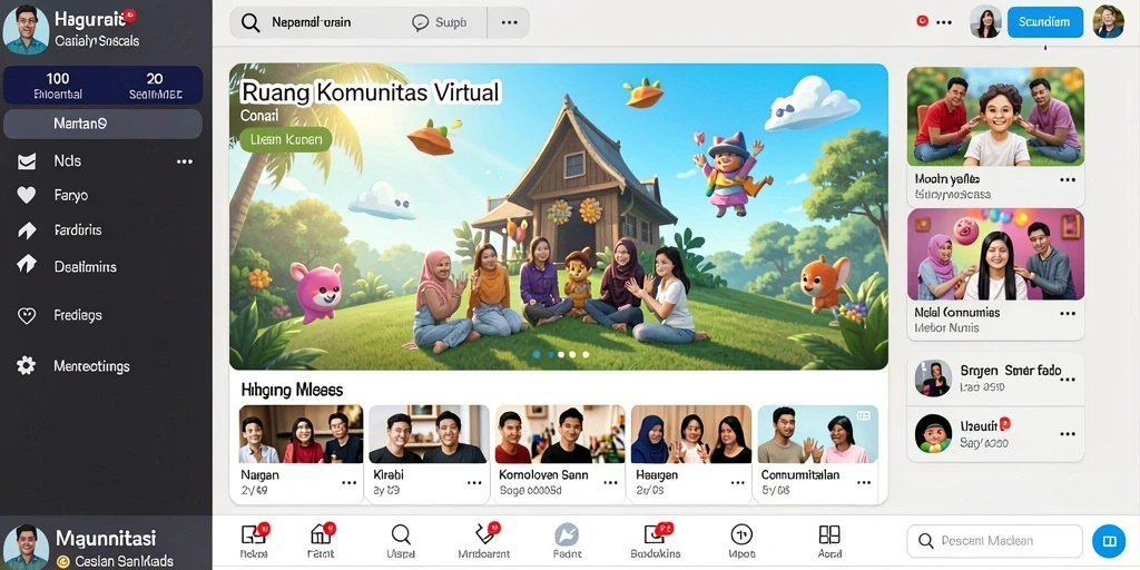 Fitur multiplayer untuk bermain dengan teman.