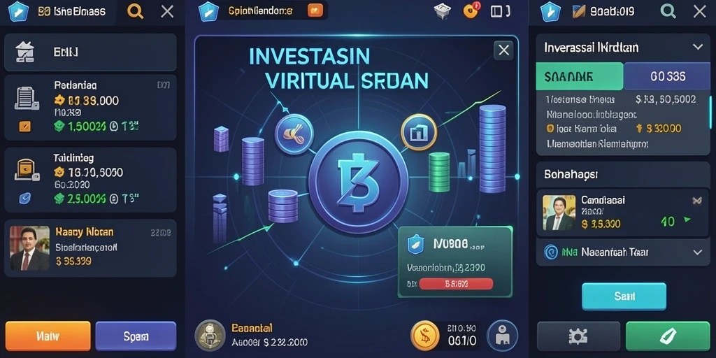 Tampilan menakjubkan dari salah satu level dalam game.