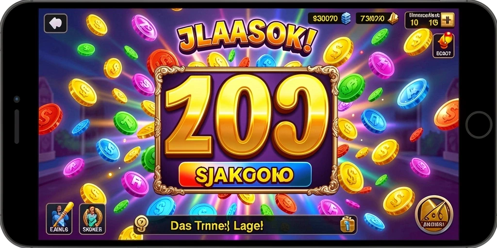 Screenshot tampilan grafis yang memukau dalam game.