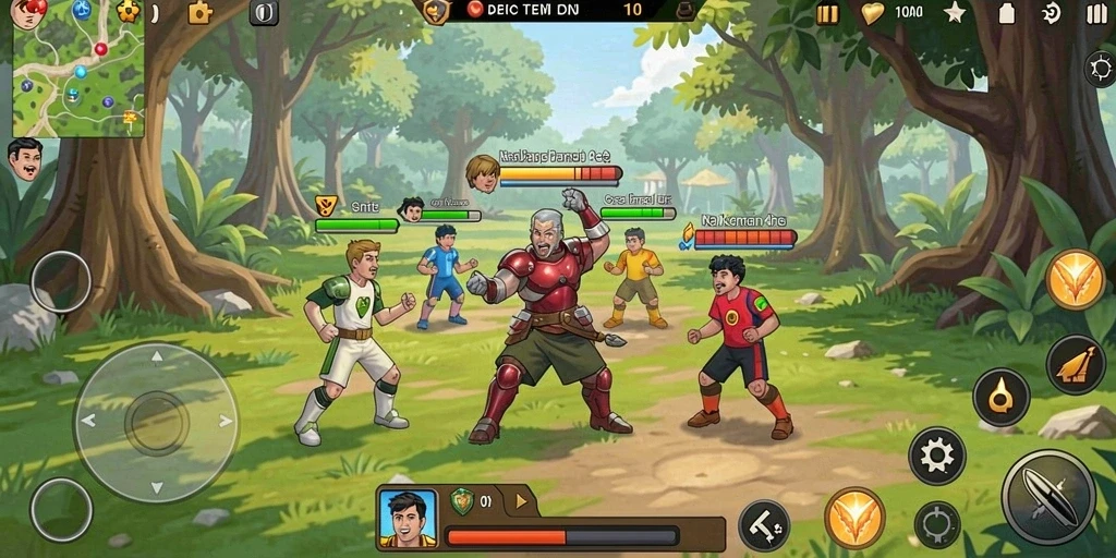 Sistem level yang terstruktur dengan baik dan mendalam.