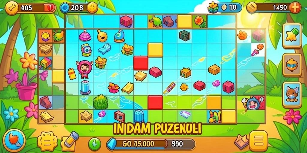 Grafis yang memukau dan detail dalam setiap level.